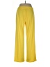 IMAN Yellow Casual Pants Size L (petite) - photo 2