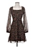 Lulus 100% Polyester Floral Black Cocktail Dress Size S - photo 1