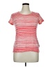 Daisy Fuentes 100% Cotton Stripes Red Active T-Shirt Size XL - photo 1