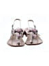 Amedeo Canfora Silver Pink Sandals Size 5 - photo 2