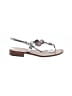 Amedeo Canfora Silver Pink Sandals Size 5 - photo 1