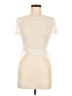 Ann Taylor Ivory Short Sleeve Turtleneck Size M - photo 1