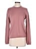 Mansur Gavriel 100% Cashmere Solid Pink Cashmere Pullover Sweater Size M - photo 1