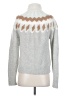 J.Crew Chevron-herringbone Gray Pullover Sweater Size S - photo 2