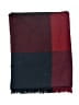 Primark 100% Acrylic Plaid Burgundy Red Scarf One size - photo 2