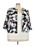 Lane Bryant Floral White Blazer Size 18/20 - photo 1