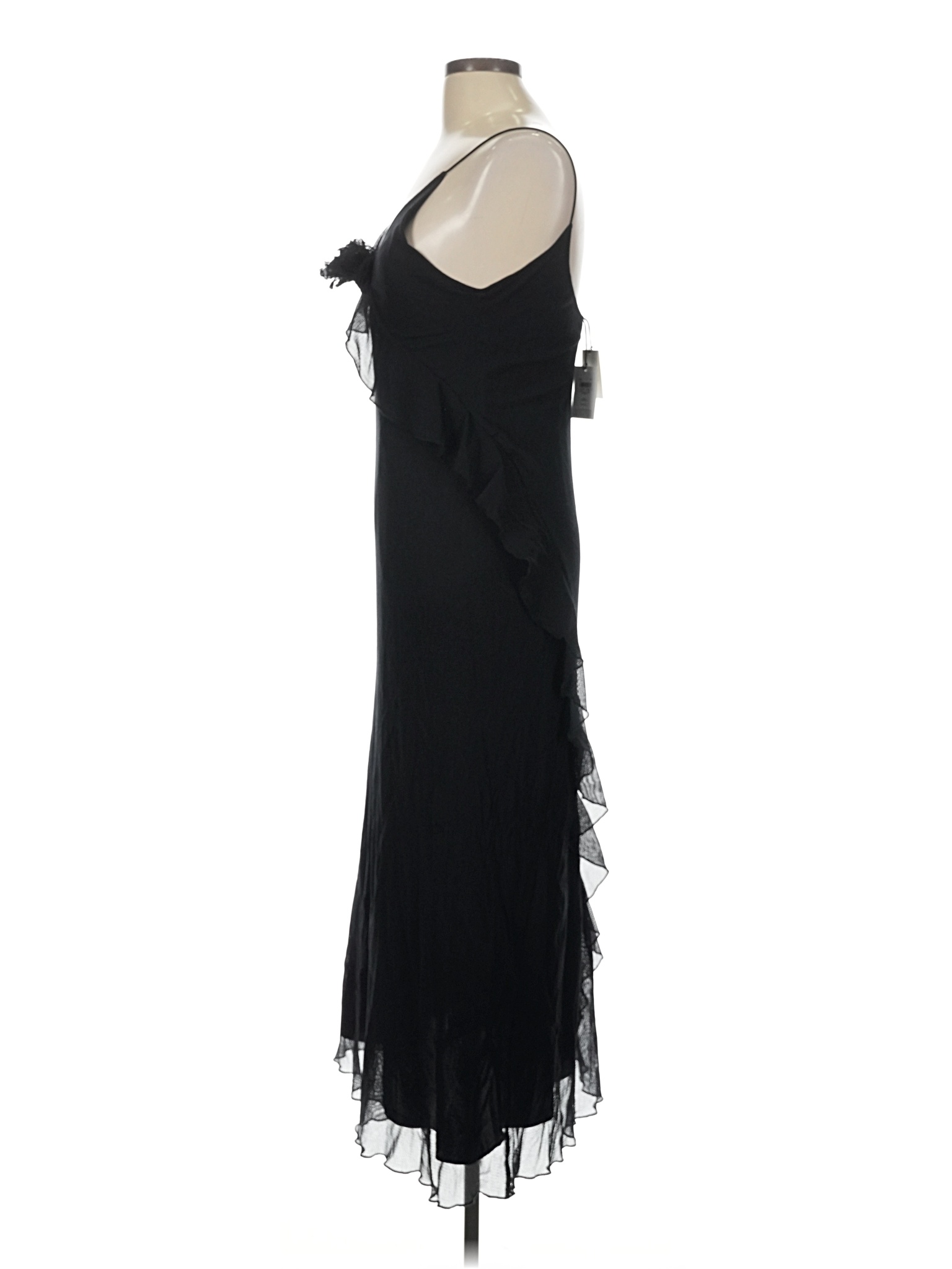 coach black dress Jacquard Pleated Dress