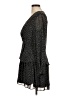 Lulus 100% Polyester Polka Dots Black Casual Dress Size M - photo 5