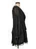 Lulus 100% Polyester Polka Dots Black Casual Dress Size M - photo 4
