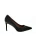 Tory Burch 100% Leather Black Green Heels Size 8 1/2 - photo 1