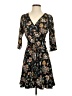 Leota Paisley Black Casual Dress Size 24 Petite (3) - photo 1
