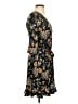 Leota Paisley Black Casual Dress Size 24 Petite (3) - photo 4