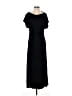 Halogen Solid Black Casual Dress Size S - photo 1