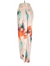 Unbranded 100% Polyester Floral Ivory Casual Pants Size XL - photo 5