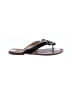 Twisted Heart Black Sandals Size 6 - photo 1