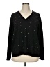 Zara W&B Collection Stars Black Pullover Sweater Size XL - photo 1