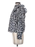 Intermix 100% Cotton Blue Long Sleeve Blouse Size 0 - photo 5