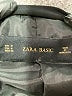 Zara Basic Solid Black Track Jacket Size M - photo 6
