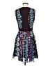Hunter Dixon 100% Polyester Graphic Blue Cocktail Dress Size 6 - photo 2