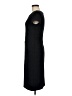 Cato Solid Black Casual Dress Size 6 - photo 5