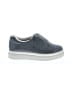 J/Slides 100% Leather Gray Sneakers Size 8 1/2 - photo 1