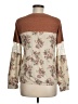 Jolt Floral Brown Pullover Sweater Size M - photo 2