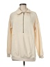 Fashion 100% Polyester Ivory Fleece Size M - photo 1