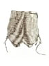 Tiger Mist Metallic Silver Shorts Size XS - photo 1