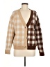 ePretty Plaid Brown Cardigan Size M - photo 1