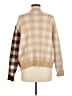 ePretty Plaid Brown Cardigan Size M - photo 2