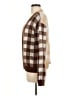 ePretty Plaid Brown Cardigan Size M - photo 5