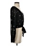 Lovers + Friends 100% Polyester Stars Black 3/4 Sleeve Blouse Size XS - photo 4
