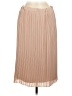 Zara Basic 100% Polyester Solid Tan Formal Skirt Size M - photo 1