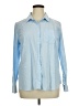 Old Navy 100% Cotton Color Block Blue Long Sleeve Button-Down Shirt Size XL - photo 1