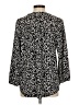 TWO by Vince Camuto Black Long Sleeve Blouse Size M (estimated) - photo 2
