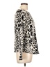 Chico's Animal Print Ivory Pullover Sweater Size Lg (2) - photo 4