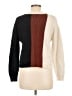 Banana Republic Color Block Ivory Pullover Sweater Size M - photo 2