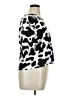 Hot Topic Animal Print Silver Short Sleeve Turtleneck Size XL - photo 4