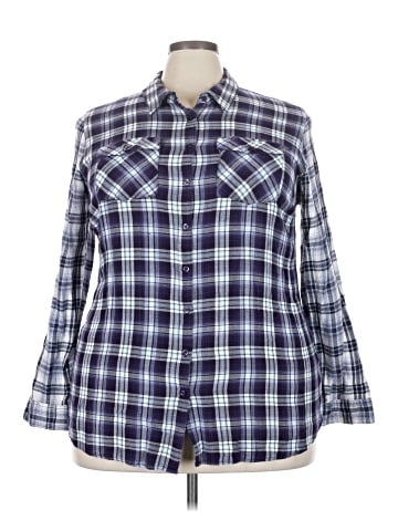 Cato Long Sleeve Button-Down Shirt (view 1)