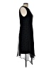 DKNY 100% Polyester Polka Dots Black Cocktail Dress Size 10 - photo 4