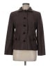 Ann Taylor LOFT Tweed Brown Wool Coat Size 8 - photo 1