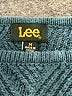 Lee 100% Acrylic Chevron-herringbone Teal Pullover Sweater Size M - photo 7