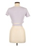 Unbranded Purple Short Sleeve Top Size M - photo 2