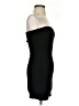 MNG Solid Black Cocktail Dress Size 4 - photo 4
