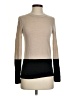 Club Monaco 100% Wool Color Block Tan Wool Pullover Sweater Size S - photo 1