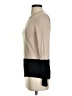 Club Monaco 100% Wool Color Block Tan Wool Pullover Sweater Size S - photo 5