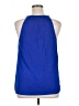 INC International Concepts 100% Polyester Blue Sleeveless Blouse Size XL - photo 2