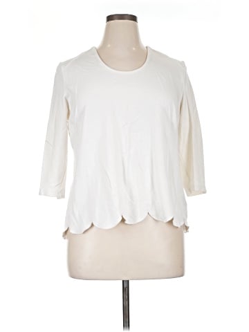 Melissa McCarthy Seven7 3/4 Sleeve Top (view 1)