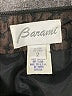 Barami 100% Acetate Animal Print Black Formal Skirt Size 2 - photo 4