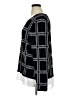 Investments 100% Polyester Checkered-gingham Black Pullover Sweater Size 1X - photo 5